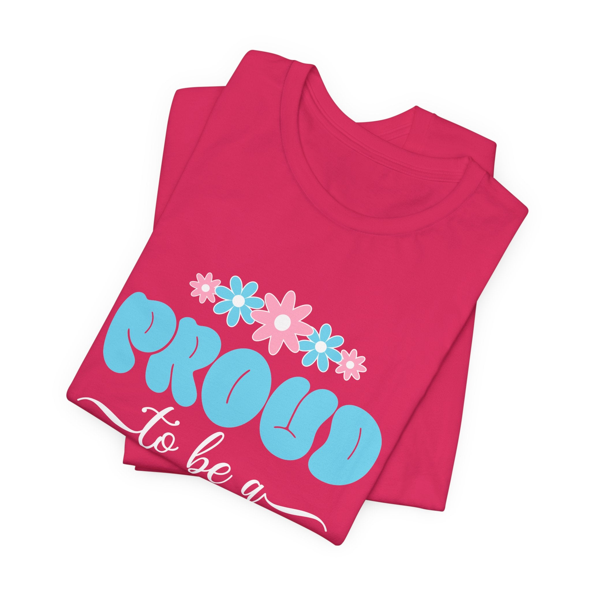 Proud To Be A Mom Shirt Floral Mama Tee Personalized Mothers Day Gift Custom Name Flower Shirt Comfort Colors Aesthetic Mom Gift