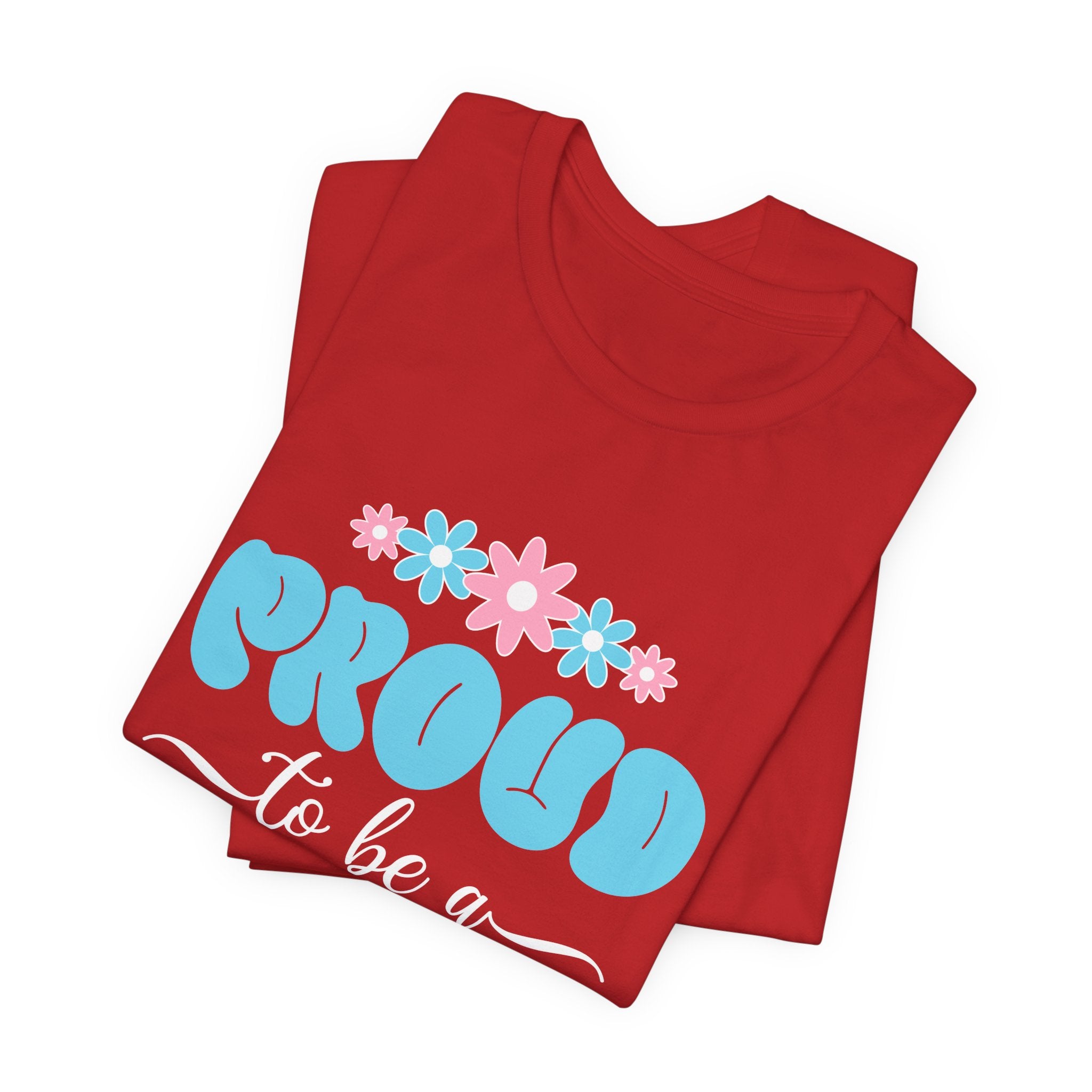 Proud To Be A Mom Shirt Floral Mama Tee Personalized Mothers Day Gift Custom Name Flower Shirt Comfort Colors Aesthetic Mom Gift