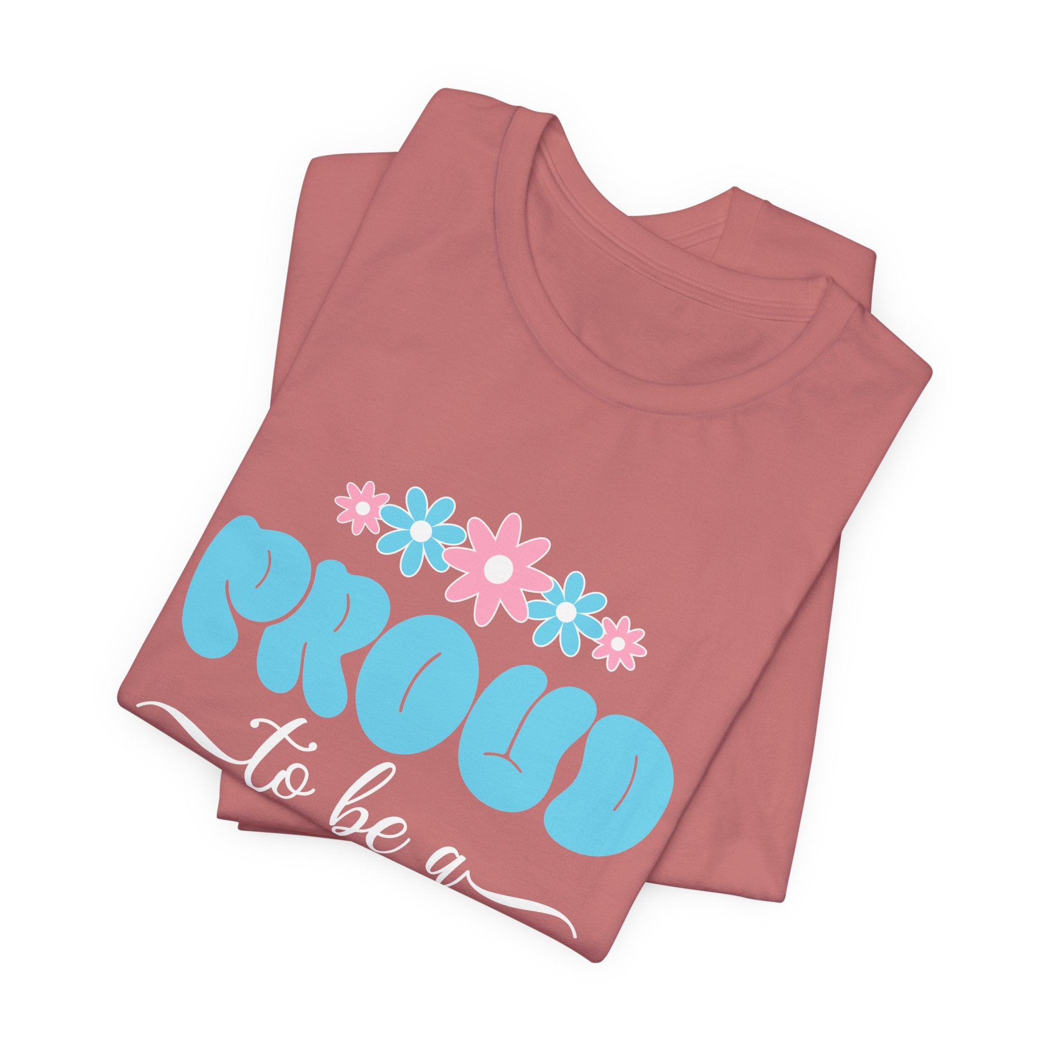 Proud To Be A Mom Shirt Floral Mama Tee Personalized Mothers Day Gift Custom Name Flower Shirt Comfort Colors Aesthetic Mom Gift